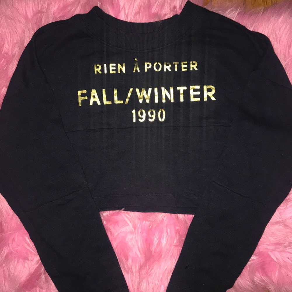 Forever 21 Long Sleeved Crop Top.